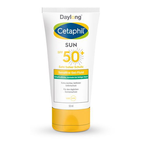 CETAPHIL Sun Daylong SPF 50+ sensitive Gel-Fluid Gesicht